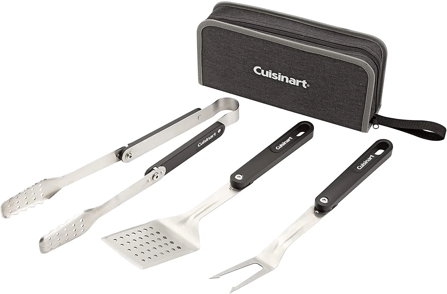 Cuisinart 4-Piece Folding Grill Tool Set